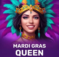 Crowngreen Mardi Gras Queen carnival slot game