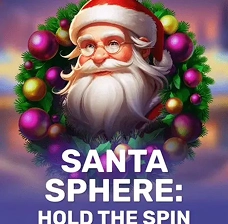 Crowngreen Santa Sphere Hold the Spin Christmas slot